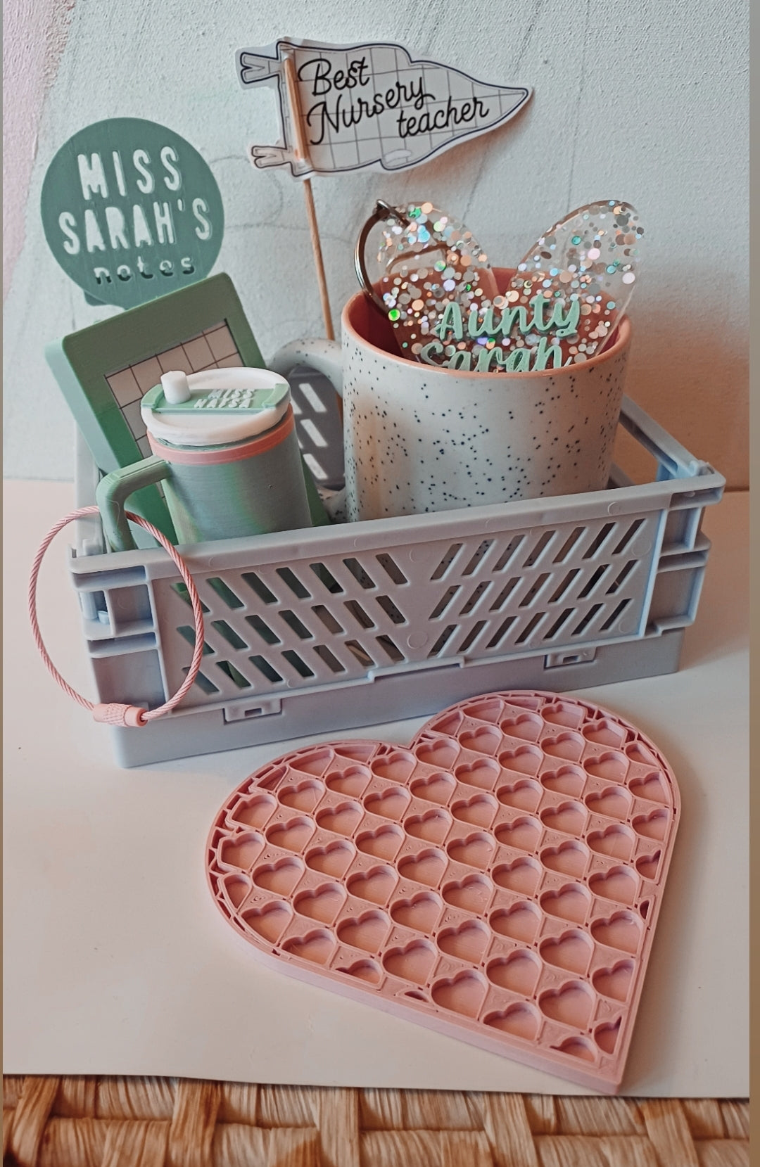 Teacher appreciation mini baskets