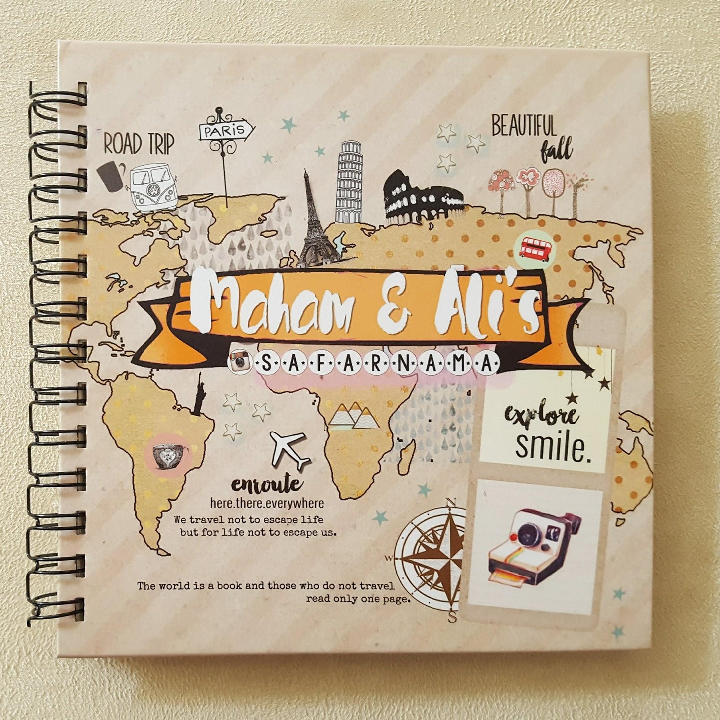 Travelogue/journal