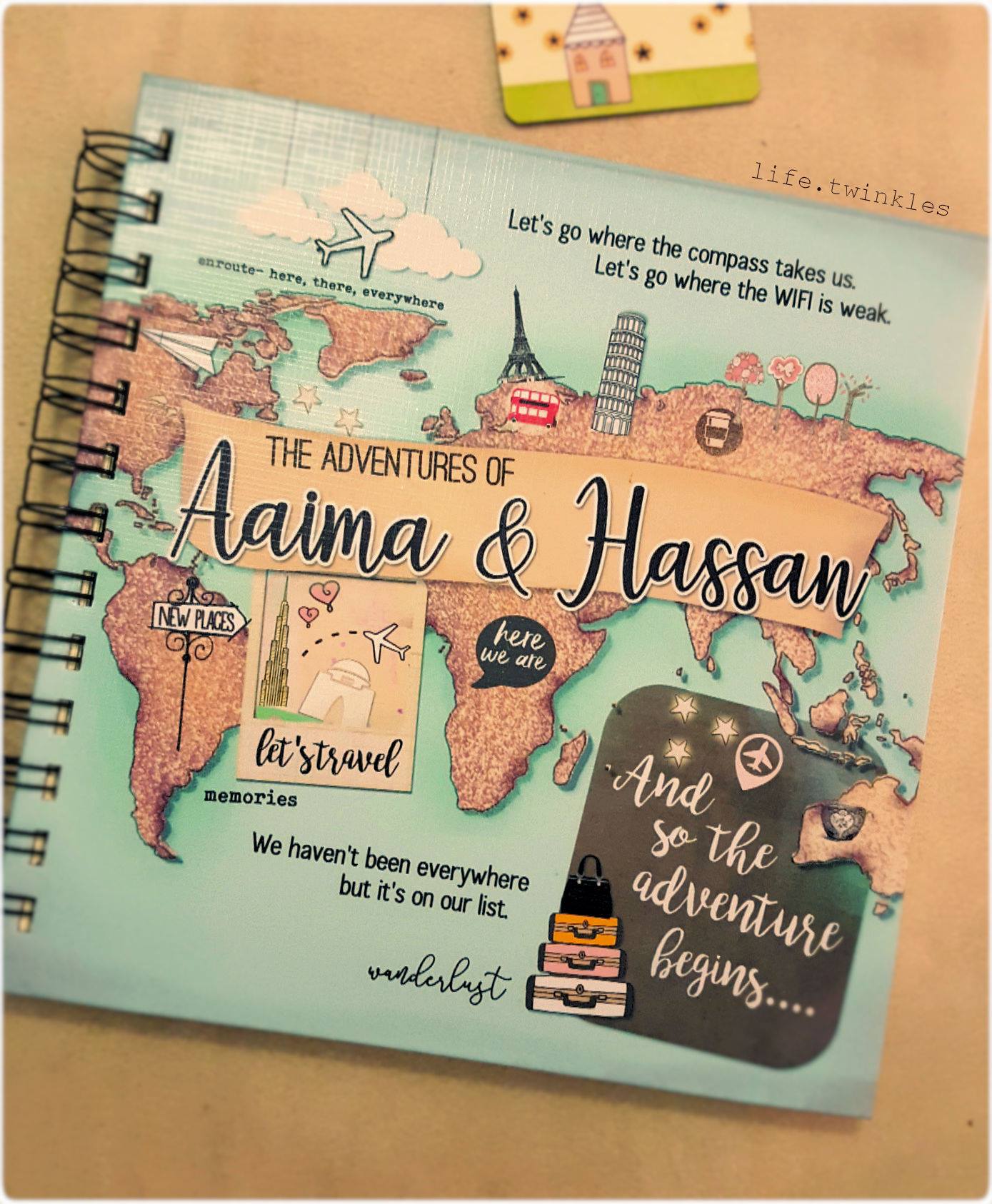 Travelogue/journal