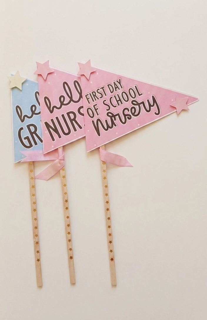 Hello school pennant