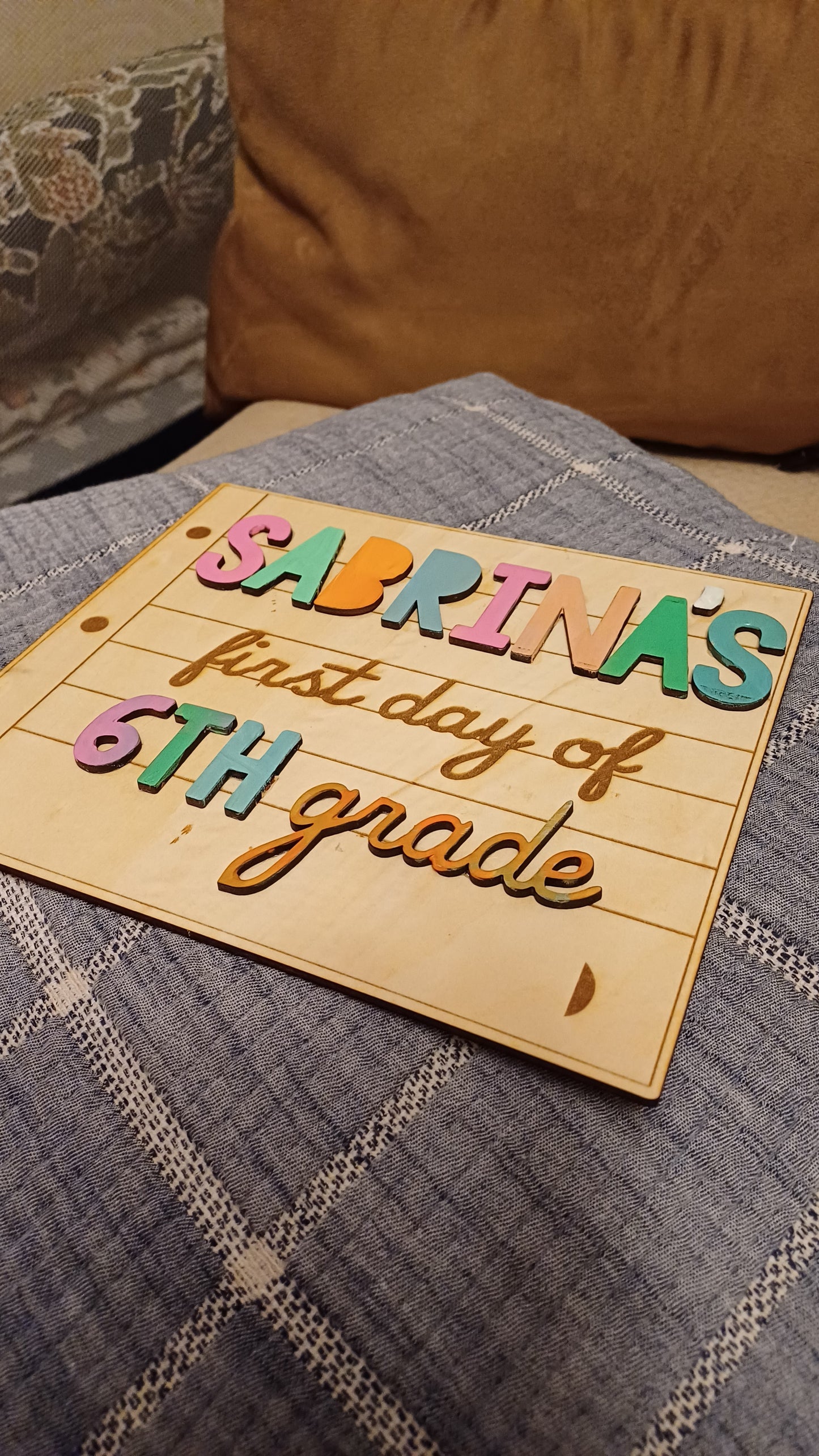 First day of school