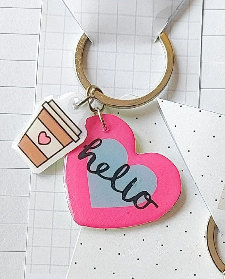 Heart + custom charm
