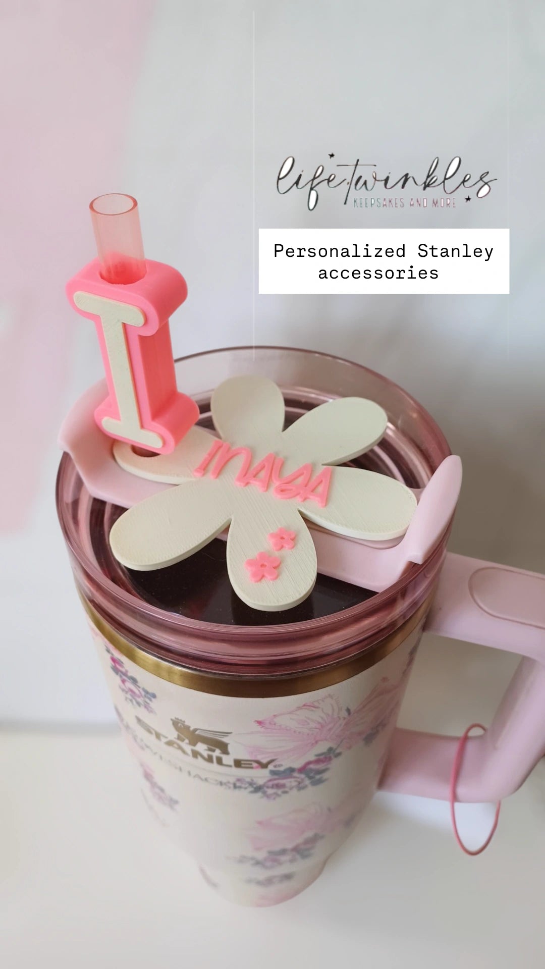 Stanley topper and straw accessory