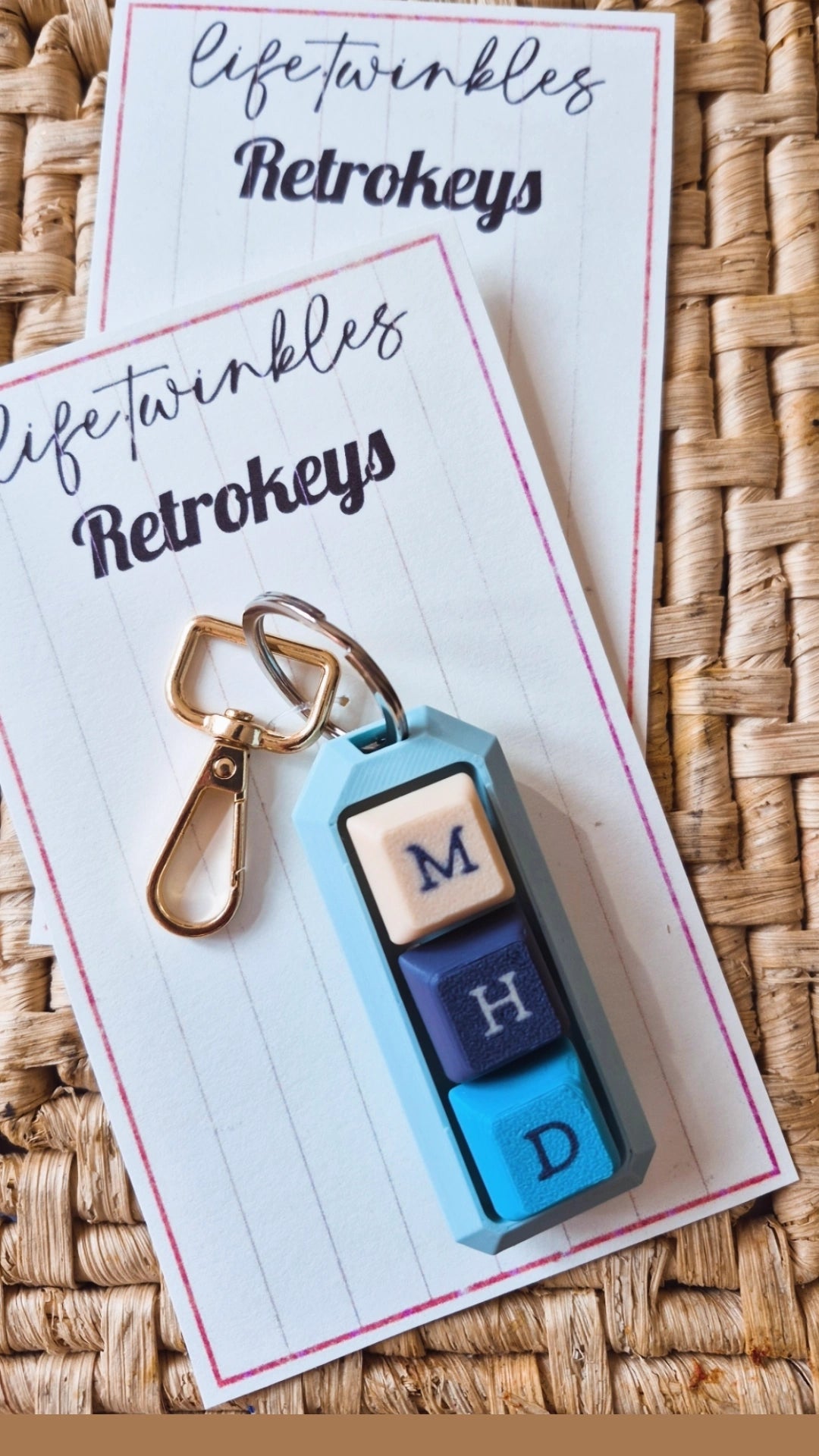 Retrokeys - The keyboard keychain