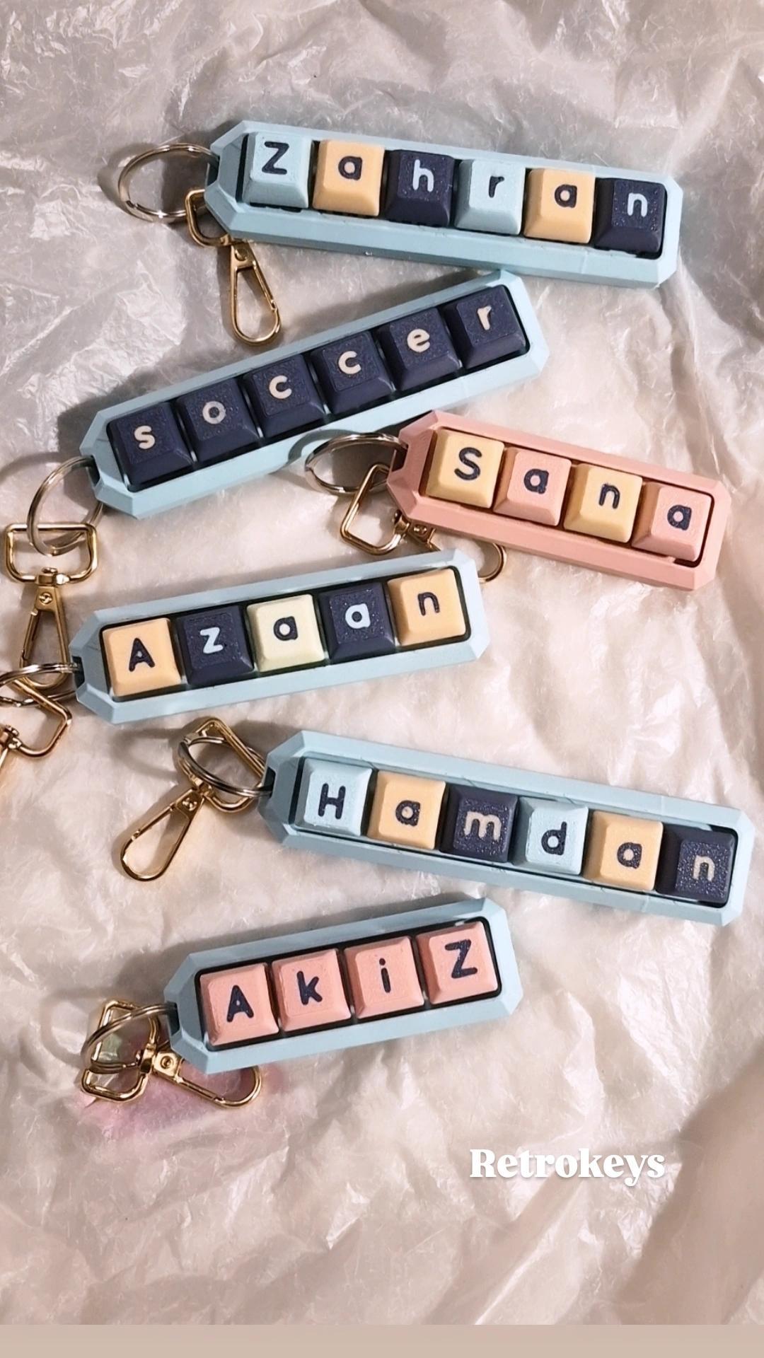 Retrokeys - The keyboard keychain