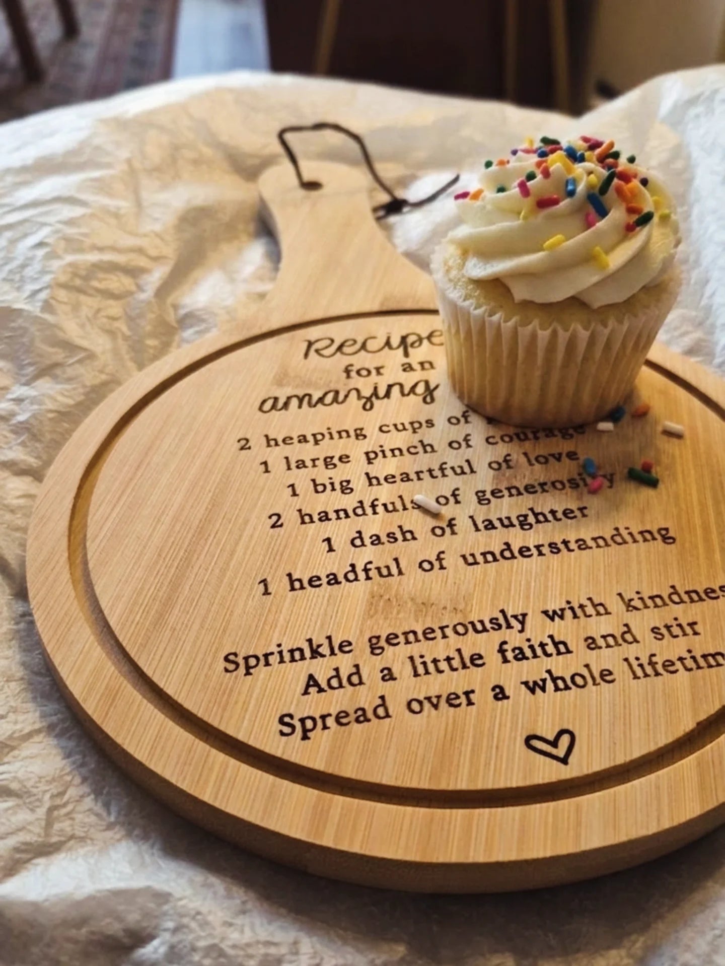 The recipe board - Mother's day 2026