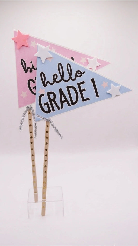 Hello school pennant