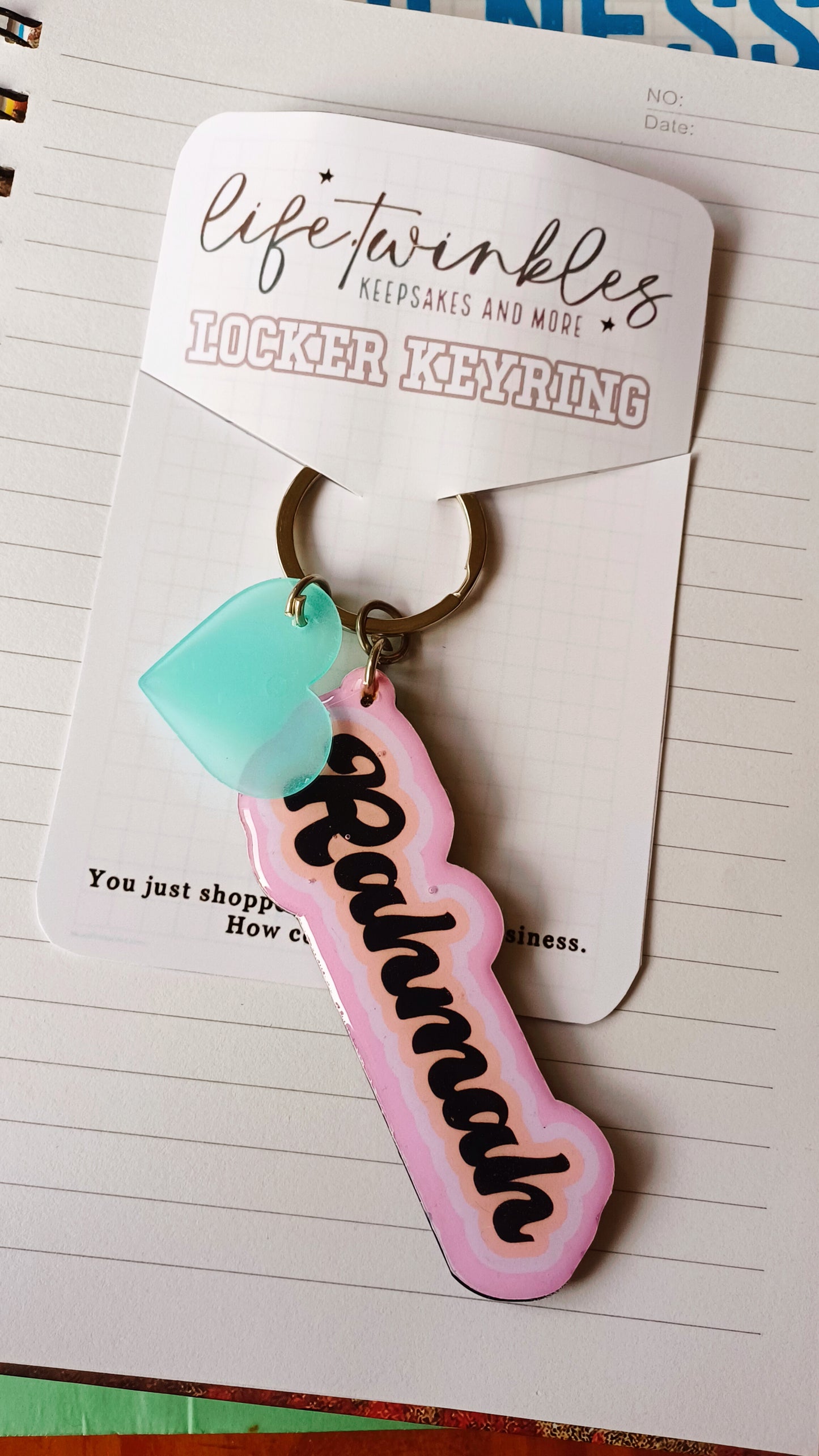 Retro name tag