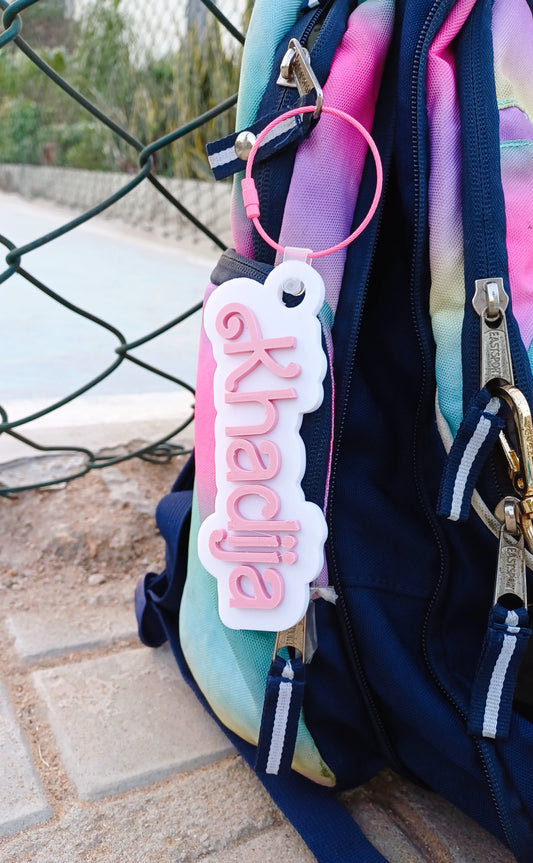 Ice-cream dreams backpack tag