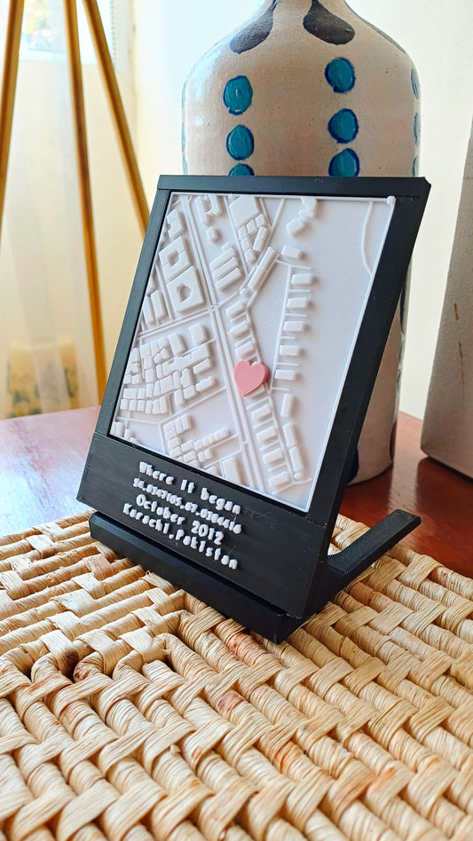 Custom 3d map