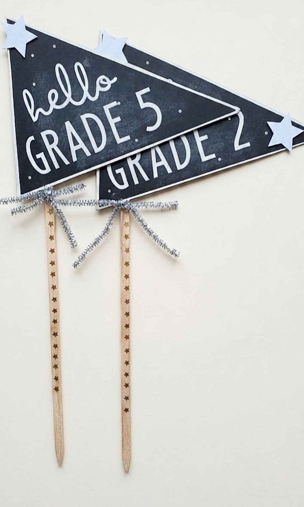 Hello school pennant
