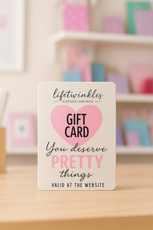 Twinkles and things gift card